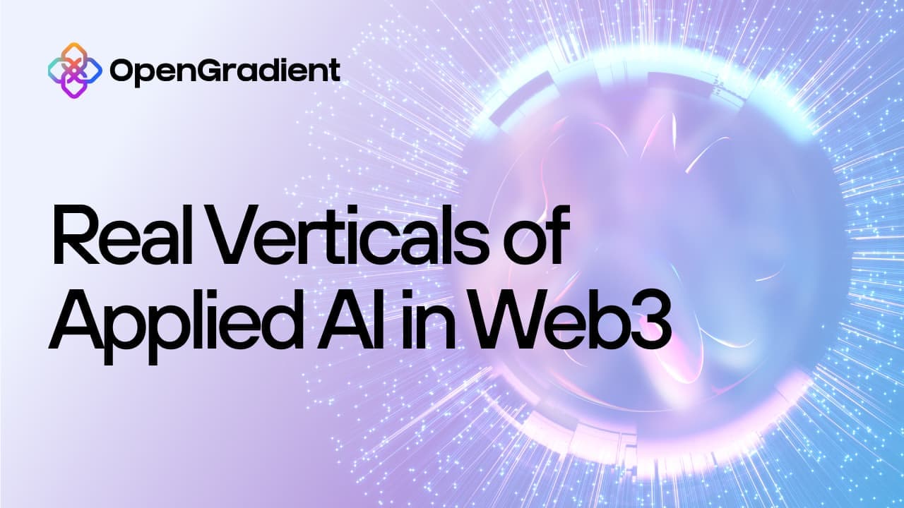 Real Verticals of Applied AI in Web3