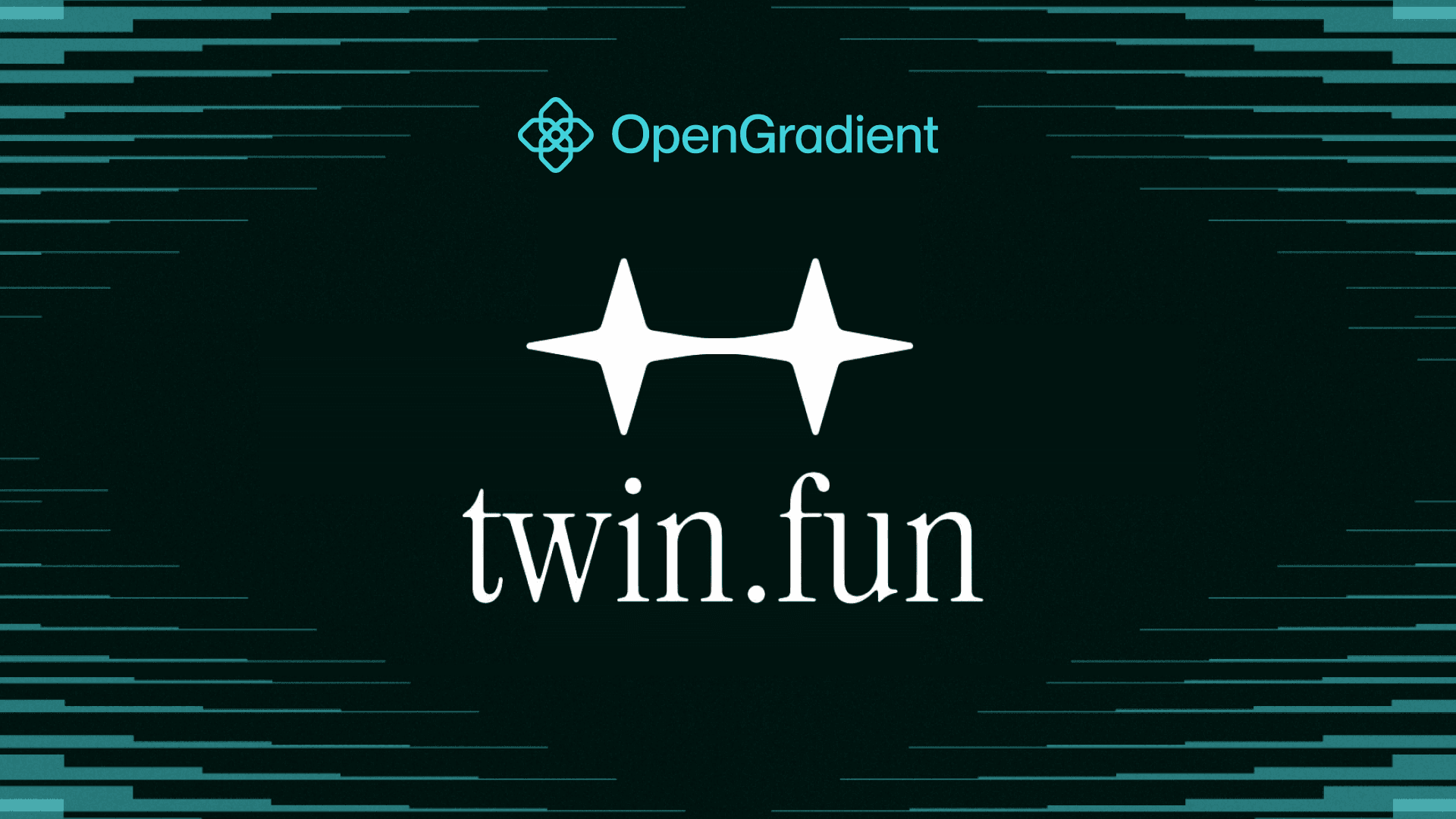 Twin.fun introduction banner showing AI trading concept