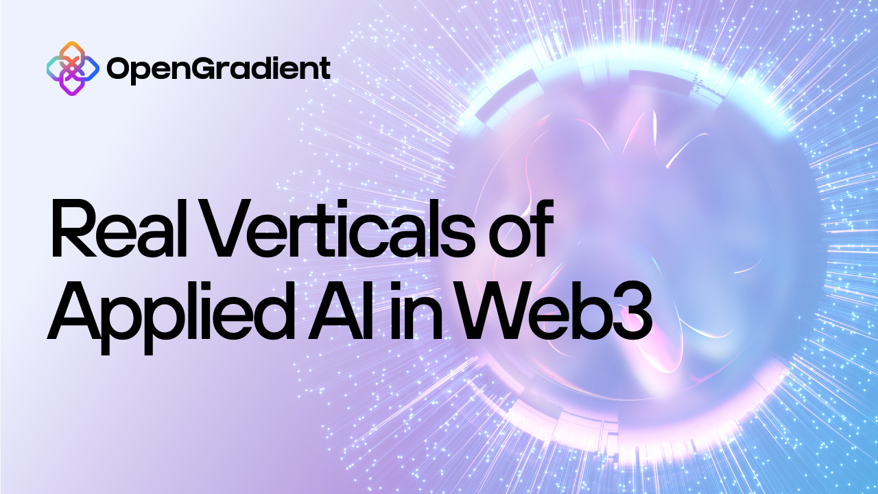 Cover image for Real Verticals of Applied AI in Web3